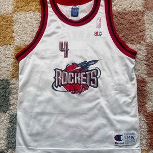 Vintage 90s Houston Rockets Charles Barkley #4 Champion Jersey - Youth Large
